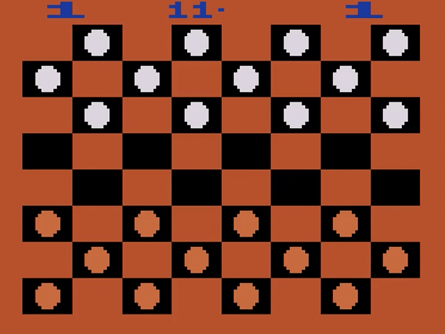Video Checkers screenshot 5 for Atari 2600